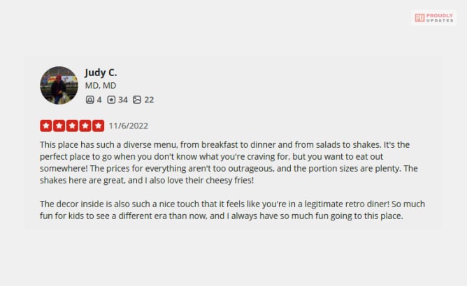 Silver Diner Reviews 3