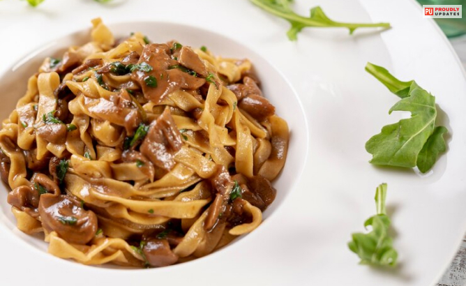  Mushroom & Black Pepper Pasta 