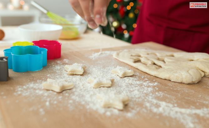 Ingredients For Christmas Sugar Cookies Dough